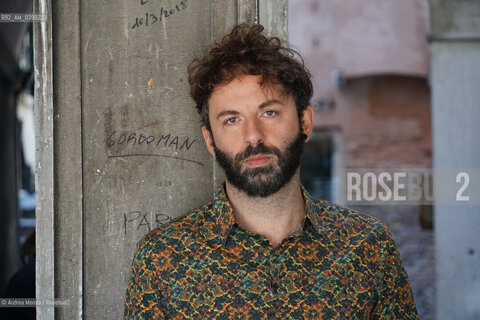 Vanni Santoni, autore finalista alla 62° edizione del premio letterario Campiello col romanzo “ Dilaga ovunque “ (Laterza), Venezia 21 settembre 2024. ©Andrea Merola/Rosebud2