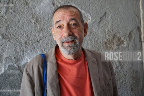 Emanuele Trevi, autore finalista alla 62° edizione del premio letterario Campiello col romanzo “ La Casa del Mago “ (Ponte alle Grazie), Venezia 21 settembre 2024. ©Andrea Merola/Rosebud2