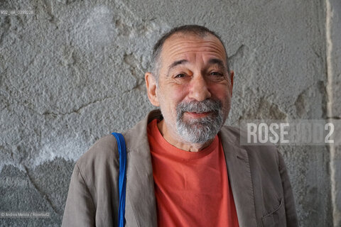 Emanuele Trevi, autore finalista alla 62° edizione del premio letterario Campiello col romanzo “ La Casa del Mago “ (Ponte alle Grazie), Venezia 21 settembre 2024. ©Andrea Merola/Rosebud2