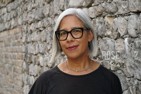 La scrittrice  statunitense Susan Choi ha presentato il suo ultimo lavoro “Flashlight una torcia nella notte” (Mondadori) al festival di letteratura PordenoneLegge, Pordenone 18 settembre 2026. ©Andrea Merola/Rosebud2