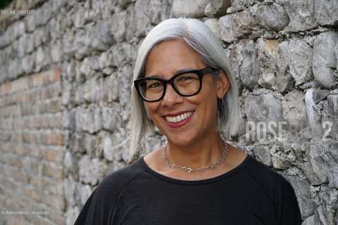 La scrittrice  statunitense Susan Choi ha presentato il suo ultimo lavoro “Flashlight una torcia nella notte” (Mondadori) al festival di letteratura PordenoneLegge, Pordenone 18 settembre 2026. ©Andrea Merola/Rosebud2