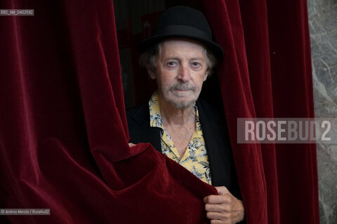 Lo scrittore Ermanno Cavazzoni è stato finalista con “Storia di un’ amicizia” (Quodlibet) alla 64* edizione del  Premio Letterario Campiello, Venezia 3 ottobre 2026. ©Andrea Merola/Rosebud2