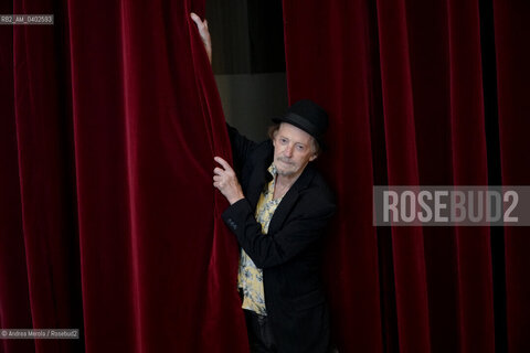 Lo scrittore Ermanno Cavazzoni è stato finalista con “Storia di un’ amicizia” (Quodlibet) alla 64* edizione del  Premio Letterario Campiello, Venezia 3 ottobre 2026. ©Andrea Merola/Rosebud2