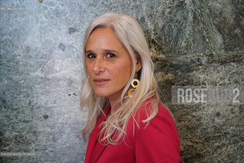 La scrittrice Valeria Parrella è stata finalista con “La ragazzina” (Feltrinelli) alla 64* edizione del  Premio Letterario Campiello, Venezia 3 ottobre 2026. ©Andrea Merola/Rosebud2