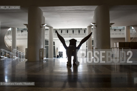 Venezia, 26 agosto 2017 - 74ma Mostra del Cinema. Lingresso del Palazzo del Cinema visto dalla porta della Sala Grande ©Sebastiano Vianello/Rosebud2