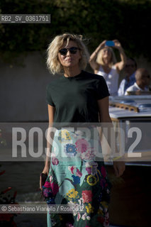 Venezia, 29 agosto 2017. Lattrice Jasmine Trinca, membro della giuria del Festival del Cinema di Venezia, al suo arrivo al Lido. ©Sebastiano Vianello/Rosebud2