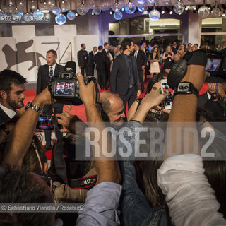 Lido di Venezia, 4 settembre 2017. Lattore Woody Harrelson sul red carpet della 74a Mostra del Cinema di Venezia. ©Sebastiano Vianello/Rosebud2