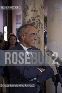 Lido di Venezia,27 agosto 2018.Il Direttore della Biennale Cinema Alberto Barbera allHotel Des Bains durante linaugurazione della mostra dedicata ai 75 anni di vita della Mostra del Cinema di Venezia.  ©Sebastiano Vianello/Rosebud2