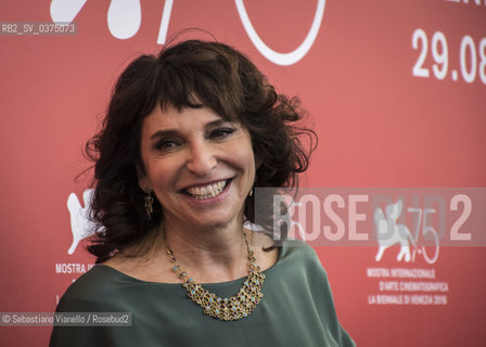 Lido di Venezia, 28 agosto 2018. Lattrice iraniana Fatemeh Motamed Aria, membro della giuria del premio Orizzonti alla 75a Mostra del Cinema di Venezia.  ©Sebastiano Vianello/Rosebud2