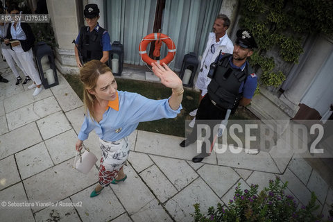 Lido di Venezia, 31 agosto 2018. Lattrice Cristiana Capotondi a Lido per la 75a Mostra del Cinema di Venezia.  ©Sebastiano Vianello/Rosebud2