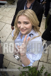 Lido di Venezia, 1 settembre 2018. Lattrice americana Chloë Grace Moretz arriva al Lido per la presentazione del film Suspiria di Luca Guadagnino, in concorso alla 75a Mostra del Cinema di Venezia.  ©Sebastiano Vianello/Rosebud2