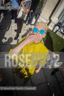 Lido di Venezia, 1 settembre 2018. Lattrice Tilda Swinton al Lido, tra le interpreti del film Suspiria alla 75 Mostra del Cinema di Venezia.  ©Sebastiano Vianello/Rosebud2