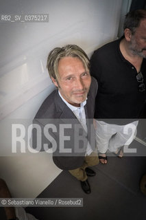 Lido di Venezia, 3 settembre 2018. Lattore danese Mads Mikkelsen al Lido per la 75a Mostra del Cinema di Venezia.  ©Sebastiano Vianello/Rosebud2