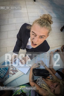 Lido di Venezia, 6 settembre 2018. Lattore Ludovico Girardello sul red carpet della 75a Mostra del Cinema di Venezia.  ©Sebastiano Vianello/Rosebud2