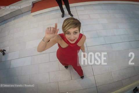 Lido di Venezia, 6 settembre 2018. Lattrice Violante Placido sul red carpet della75a Mostra del Cinema di Venezia.  ©Sebastiano Vianello/Rosebud2