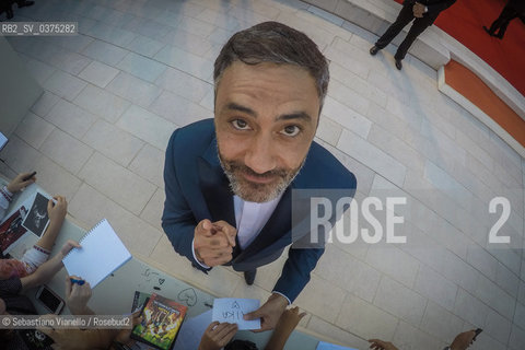 Lido di Venezia, 8 settembre 2018. Lattore comico neozelandese Taika Waititi sul red carpet della 75a Mostra del Cinema di Venezia.  ©Sebastiano Vianello/Rosebud2