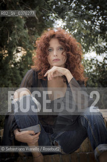 Roma 10 ottobre 2018, lattrice e cantante Rossella Seno.  ©Sebastiano Vianello/Rosebud2