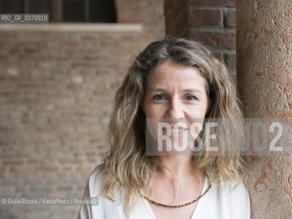 Mantova, settembre 2017. La giornalista Luciana Mantero ospite al Festivaletteratura 2017...Mantua, september 2017. The journalist Luciana Mantero attends Festivaletteratura 2017... ©Giulia Rizzini/KartuPhoto/Rosebud2