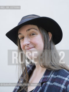 Mantova, settembre 2017. La scrittrice Frances Hardinge ospite al Festivaletteratura 2017...Mantua, september 2017. The writer Frances Hardinge attends Festivaletteratura 2017... ©Giulia Rizzini/KartuPhoto/Rosebud2