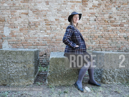 Mantova, settembre 2017. La scrittrice Frances Hardinge ospite al Festivaletteratura 2017...Mantua, september 2017. The writer Frances Hardinge attends Festivaletteratura 2017... ©Giulia Rizzini/KartuPhoto/Rosebud2