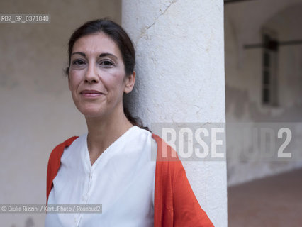 Mantova, settembre 2017. La scrittrice Gaia Manzini ospite al Festivaletteratura 2017...Mantua, september 2017. The writer Gaia Manzini attends Festivaletteratura 2017... ©Giulia Rizzini/KartuPhoto/Rosebud2