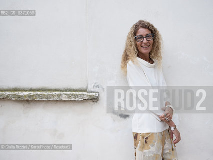 Mantova, settembre 2017. La scrittrice Melania Gaia Mazzucco ospite al Festivaletteratura 2017...Mantua, september 2017. The writer Melania Gaia Mazzucco attends Festivaletteratura 2017... ©Giulia Rizzini/KartuPhoto/Rosebud2