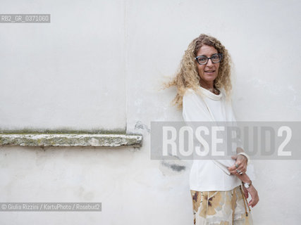 Mantova, settembre 2017. La scrittrice Melania Gaia Mazzucco ospite al Festivaletteratura 2017...Mantua, september 2017. The writer Melania Gaia Mazzucco attends Festivaletteratura 2017... ©Giulia Rizzini/KartuPhoto/Rosebud2