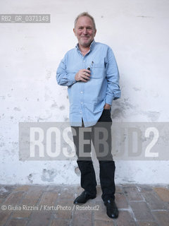 Ferrara, settembre 2017. Il giornalista francese esperto di politica internazionale Bernard Guetta ospite al Festival di Internazionale...Ferrara, september 2017. The French journalist expert on foreign policy Bernard Guetta attends Internazionale Festival.
 ©Giulia Rizzini/KartuPhoto/Rosebud2