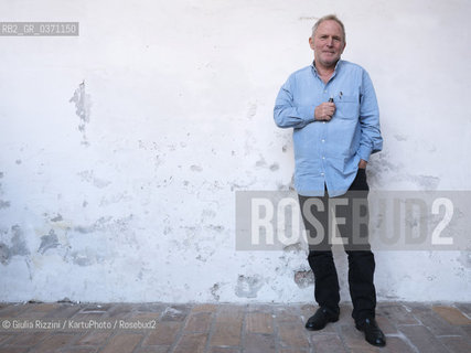 Ferrara, settembre 2017. Il giornalista francese esperto di politica internazionale Bernard Guetta ospite al Festival di Internazionale...Ferrara, september 2017. The French journalist expert on foreign policy Bernard Guetta attends Internazionale Festival.
 ©Giulia Rizzini/KartuPhoto/Rosebud2