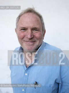 Ferrara, settembre 2017. Il giornalista francese esperto di politica internazionale Bernard Guetta ospite al Festival di Internazionale...Ferrara, september 2017. The French journalist expert on foreign policy Bernard Guetta attends Internazionale Festival.
 ©Giulia Rizzini/KartuPhoto/Rosebud2