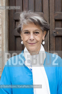 Mantova, settembre 2018. La scrittrice italiana Simonetta Agnello Hornby ospite al Festivaletteratura. Il suo ultimo libro è Nessuno può volare (Feltrinelli, 2018).Mantova, september 2018. The Italian writer Simonetta Agnello Hornby attends Festivaletteratura. Her last book is Nessuno può volare (Feltrinelli, 2018). ©Giulia Rizzini/KartuPhoto/Rosebud2