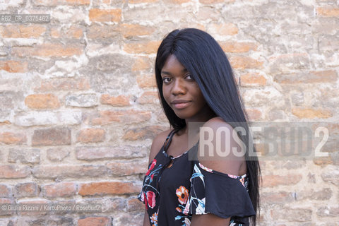 Mantova, settembre 2018. La scrittrice italiana Sabrynex ospite al Festivaletteratura. Il suo ultimo libro è #TBT. Indietro non si torna (Rizzoli, 2017)...Mantova, september 2018. The Italian writer Sabrynex attends Festivaletteratura. Her last book is #TBT. Indietro non si torna (Rizzoli, 2017)... ©Giulia Rizzini/KartuPhoto/Rosebud2