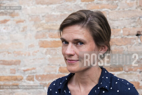 Mantova, settembre 2019. La scrittrice svedese Frida Nilsson ospite al Festivaletteratura. Il suo ultimo libro è La spada di legno (Feltrinelli Kids, 2019)...Mantova, september 2019. The Swedish writer Frida Nilsson attends Festivaletteratura. His last book published in Italy is La spada di legno (Feltrinelli Kids, 2019)... ©Giulia Rizzini/KartuPhoto/Rosebud2