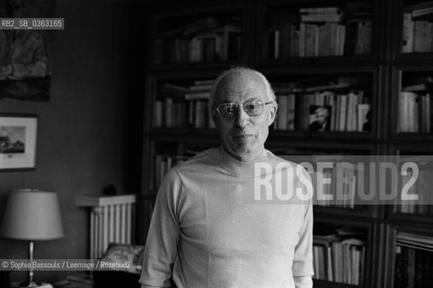 Portrait of Philippe Aries, le 9 decembre 1977  ©Sophie Bassouls/Leemage/Rosebud2