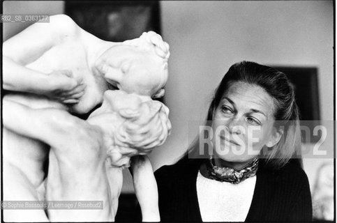 Elisabeth Badinter, 8 avril 1986  ©Sophie Bassouls/Leemage/Rosebud2