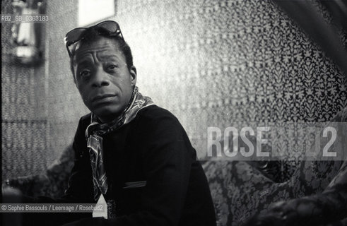 James Baldwin, 1 avril 1972  ©Sophie Bassouls/Leemage/Rosebud2