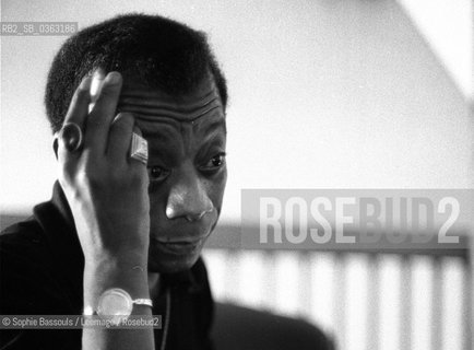 James Baldwin, 1 avril 1972  ©Sophie Bassouls/Leemage/Rosebud2