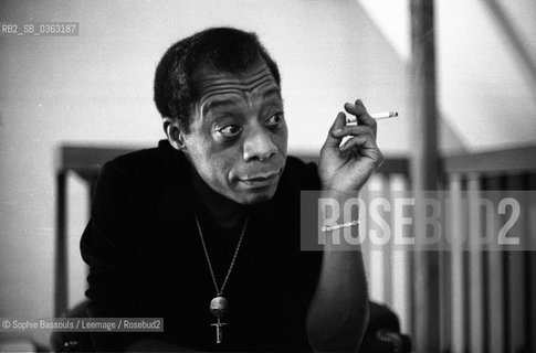 James Baldwin, 1 avril 1972  ©Sophie Bassouls/Leemage/Rosebud2