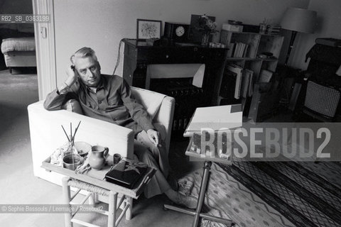 Roland Barthes, 9 juin 1978  ©Sophie Bassouls/Leemage/Rosebud2