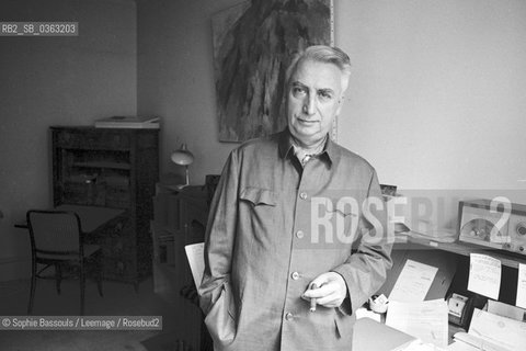 Roland Barthes, 9 juin 1978  ©Sophie Bassouls/Leemage/Rosebud2