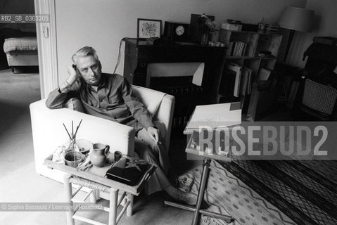 Roland Barthes, 9 juin 1978  ©Sophie Bassouls/Leemage/Rosebud2