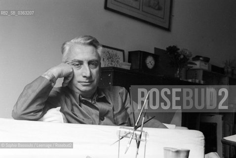 Roland Barthes, 9 juin 1978  ©Sophie Bassouls/Leemage/Rosebud2