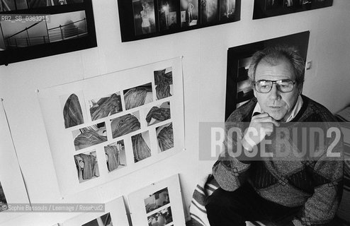 Portrait of Jean Baudrillard at Paris, le 27 janvier 1986  ©Sophie Bassouls/Leemage/Rosebud2