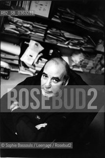 Portrait of Tahar Ben Jelloun le 7 janvier 1998  ©Sophie Bassouls/Leemage/Rosebud2