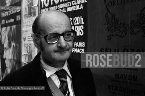 Portrait of Jacques Bergier, le 3 mars 1976  ©Sophie Bassouls/Leemage/Rosebud2