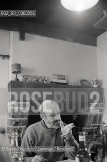 Portrait of Antoine Blondin le 10 avril 1980  ©Sophie Bassouls/Leemage/Rosebud2