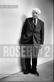 Yves Bonnefoy, 10 decembre 1998  ©Sophie Bassouls/Leemage/Rosebud2