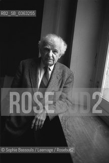 Portrait of Yves Bonnefoy le 10 decembre 1998  ©Sophie Bassouls/Leemage/Rosebud2