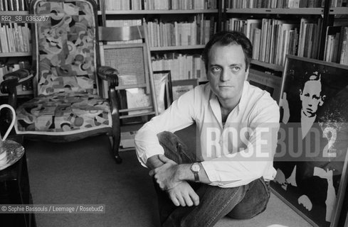 Portrait of Alain Borer le 17 novembre 1984  ©Sophie Bassouls/Leemage/Rosebud2