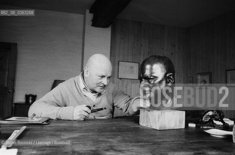 Portrait of Daniel Boulanger, le 21 fevrier 1978, Senlis, France  ©Sophie Bassouls/Leemage/Rosebud2